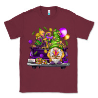 Burgundy Mardi Gras gnome on the truck Classic Tee - NancyCooperArtShop