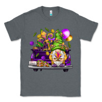 Charcoal Heather Mardi Gras gnome on the truck Classic Tee - NancyCooperArtShop