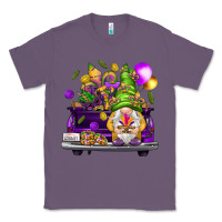 Lavender Mardi Gras gnome on the truck Classic Tee - NancyCooperArtShop