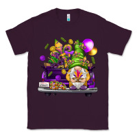 Plum Mardi Gras gnome on the truck Classic Tee - NancyCooperArtShop
