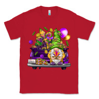 Red Mardi Gras gnome on the truck Classic Tee - NancyCooperArtShop