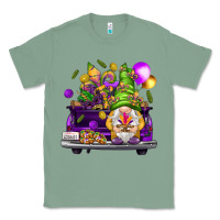 Sage Mardi Gras gnome on the truck Classic Tee - NancyCooperArtShop