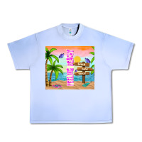 Grape Ice feeling beachy Urban Heavy Tee - TumblerDesignByShophia