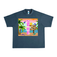 Midnight Navy feeling beachy Urban Heavy Tee - TumblerDesignByShophia