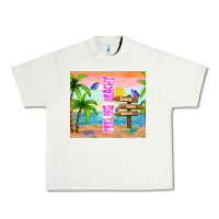Pistachio feeling beachy Urban Heavy Tee - TumblerDesignByShophia