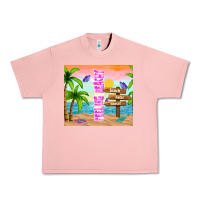 Salmon feeling beachy Urban Heavy Tee - TumblerDesignByShophia