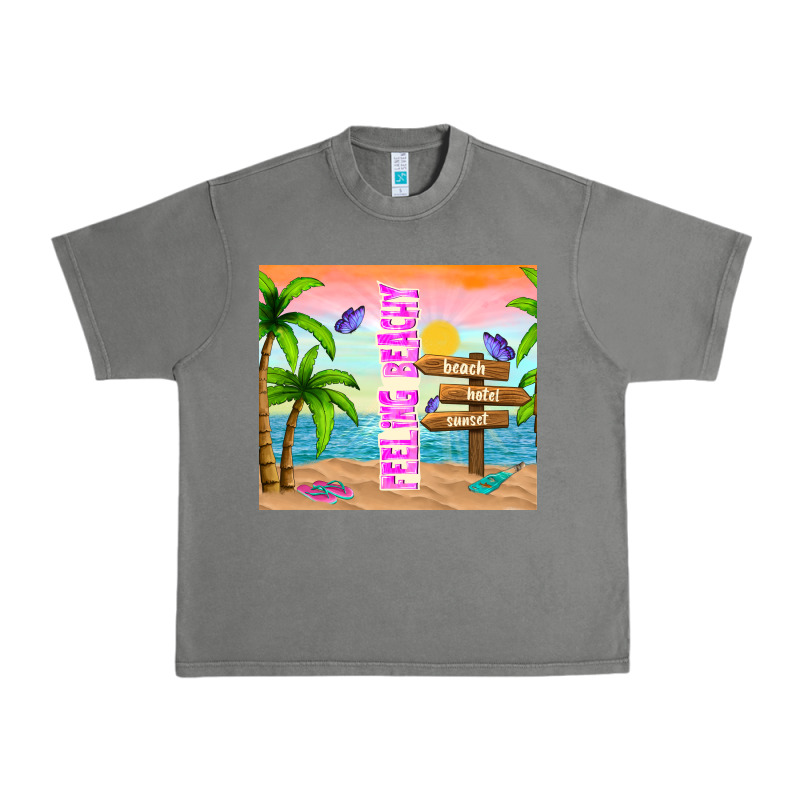 Feeling Beachy Urban Heavy Tee by TumblerDesignByShophia | Teevron