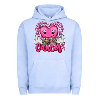 Pigment Grape Ice hey cancer with middle fingers Urban Hoodie - AdoDesignShop