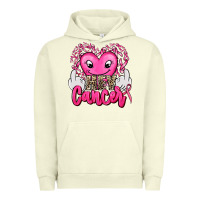 Pigment Pistachio hey cancer with middle fingers Urban Hoodie - AdoDesignShop