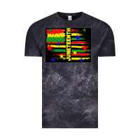 Cloud Black juneteenth american flag Vintage Tee - TumblerDesignByShophia