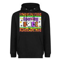 Black Spooky Babe Heavyweight Hoodie - Artiststas