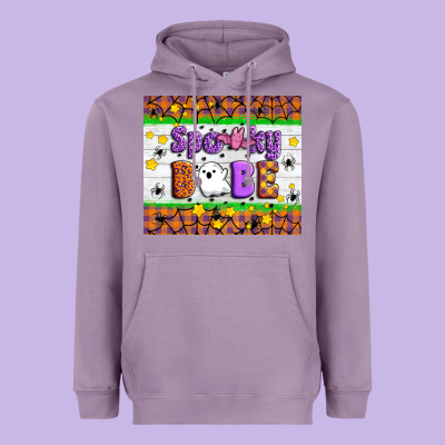 Spooky Babe Heavyweight Hoodie Designed By Artiststas