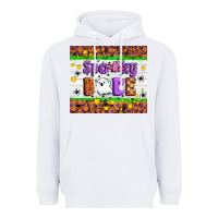 White Spooky Babe Heavyweight Hoodie - Artiststas