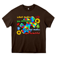 What Makes You Different Is What Makes  You Beauti Heavy Core Tee | Teevron