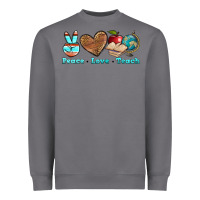 Storm peace love teach Heavyweight Sweatshirt - BundleAndBundleShop