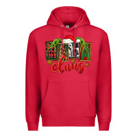 Cardinal Christmas mama Claus Premium Hoodie - FaDigitalArtStudio