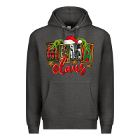 Charcoal Heather Christmas mama Claus Premium Hoodie - FaDigitalArtStudio