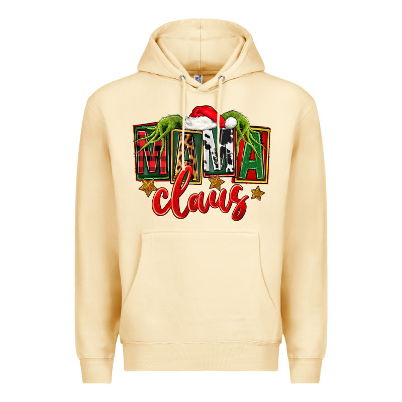 Christmas Mama Claus Premium Hoodie by FaDigitalArtStudio | Teevron