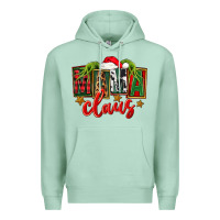 Seafoam Christmas mama Claus Premium Hoodie - FaDigitalArtStudio
