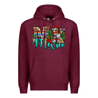Burgundy MX Mexico Premium Hoodie - RanaPortraitStore