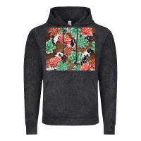 Vintage Black succulents and cowhide Vintage Hoodie - TumblerDesignByShophia