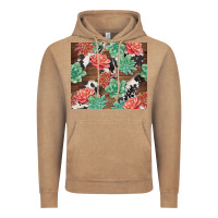 Vintage Coffee succulents and cowhide Vintage Hoodie - TumblerDesignByShophia