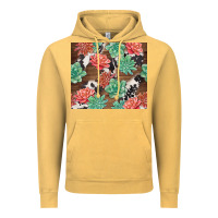 Vintage Mustard succulents and cowhide Vintage Hoodie - TumblerDesignByShophia