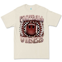 Bone football vibes smiley face Premium Tee - BarkalooDesign