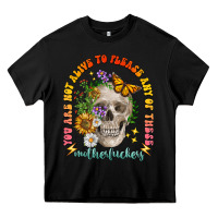 Black not alive to please Heavy Core Tee - LillyAllenDesigns