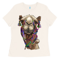 Bone tie dye camel Ladies Tee - BarkalooDesign