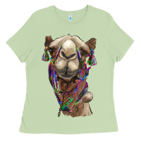 Tie Dye Camel Ladies Tee | Teevron