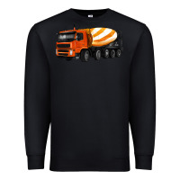 Black cement truck Premium Sweatshirt - Artiststas