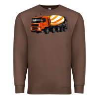 Chestnut cement truck Premium Sweatshirt - Artiststas