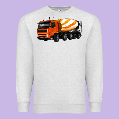 Cement Truck Premium Sweatshirt Designed By Artiststas