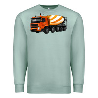 Seafoam cement truck Premium Sweatshirt - Artiststas