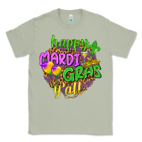 Matcha Happy Mardi Gras y'all Classic Tee - NancyCooperArtShop
