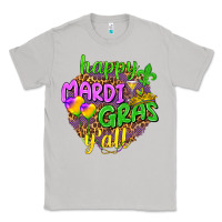 Moon Dust Happy Mardi Gras y'all Classic Tee - NancyCooperArtShop