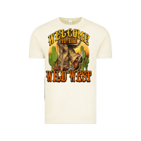 Vintage Arctic Welcome to the wild west Cowboy boots Vintage Tee - HowdyJamesFarm