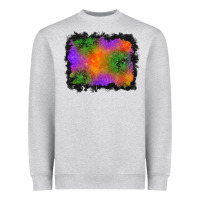 Heather Grey halloween stars background Heavyweight Sweatshirt - BundleAndBundleShop