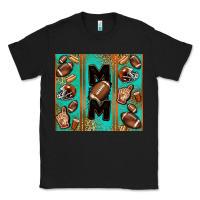 Black American football mom Classic Tee - Jasminsmagicworld