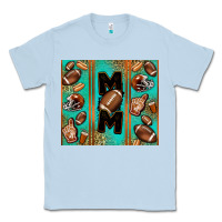 Dusty Blue American football mom Classic Tee - Jasminsmagicworld
