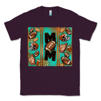 Plum American football mom Classic Tee - Jasminsmagicworld