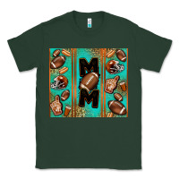Sports Green American football mom Classic Tee - Jasminsmagicworld