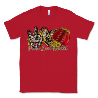 Red peace love cricket Classic Tee - RacoonDesign