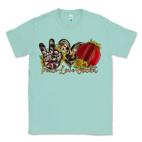 Seafoam peace love cricket Classic Tee - RacoonDesign
