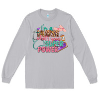 Moon Dust I'm a Nurse what's your superpower Long Sleeve Tee - CowGirlArtShop