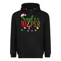 Black santa's helper christmas Heavyweight Hoodie - Artiststas