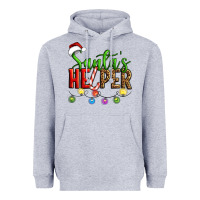 Heather Grey santa's helper christmas Heavyweight Hoodie - Artiststas