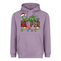 Lavender santa's helper christmas Heavyweight Hoodie - Artiststas