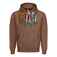 Chestnut gigi bunny Zipper Hoodie - CowhideDigitalArt